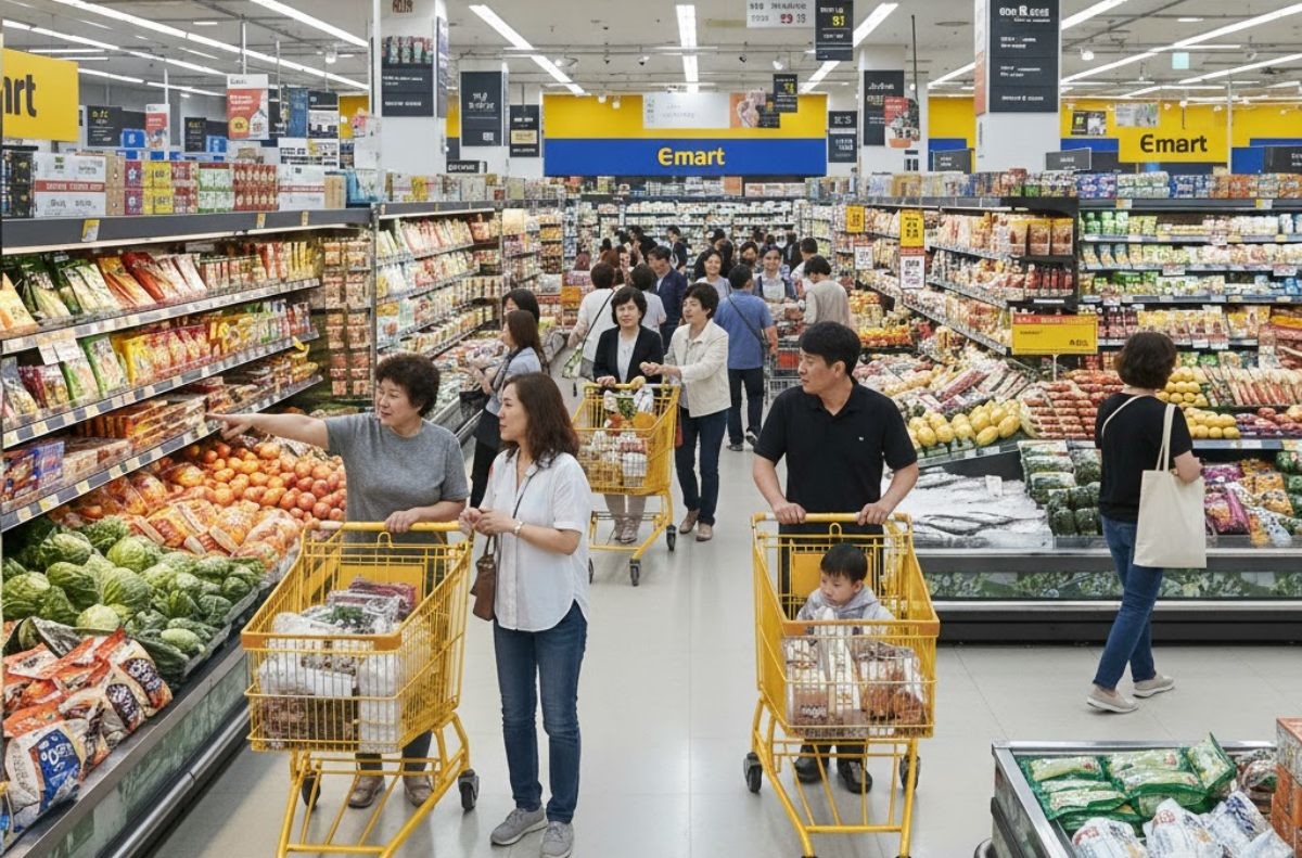 쇼핑하는 사람들. 기사 내용을 바탕으로 AI가 생성한 자료사진. 실제와 차이가 있을 수 있음을 알립니다.