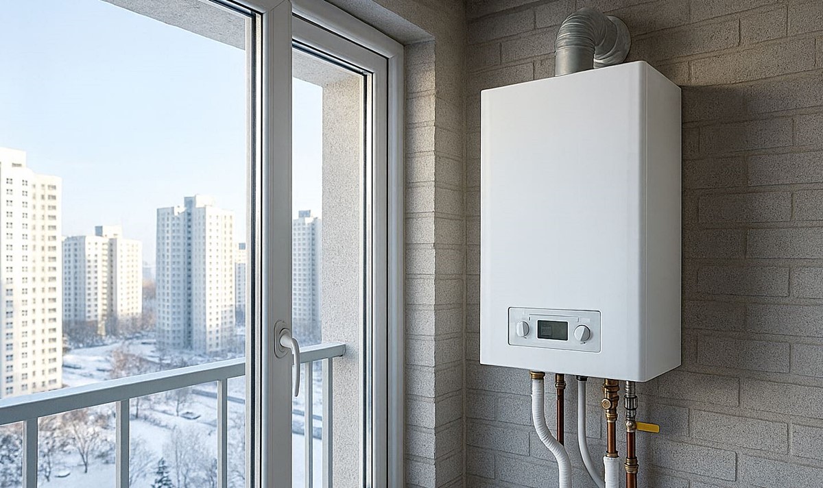 겨울철 보일러 모습. 기사 이해를 돕기 위해 AI를 활용해 제작한 자료 이미지입니다.