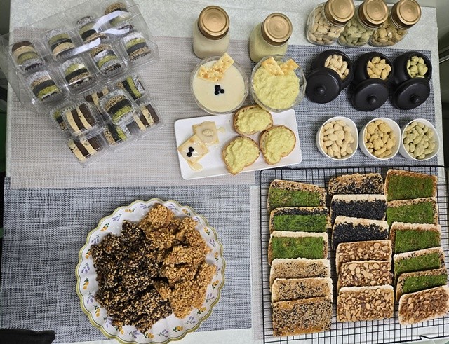 제3차 농업인가공아카데미 교육 실습 제품