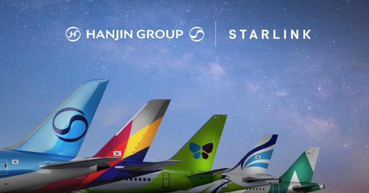 대한항공 등 한진그룹 5개 항공사, 스타링크 도입 / 대한항공
