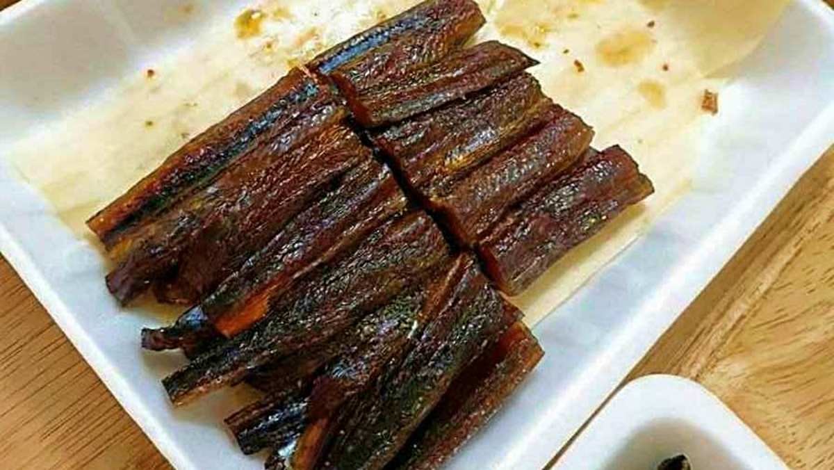 먹다 남은 과메기. 기사 내용 토대로 AI툴 활용해 제작한 자료사진.