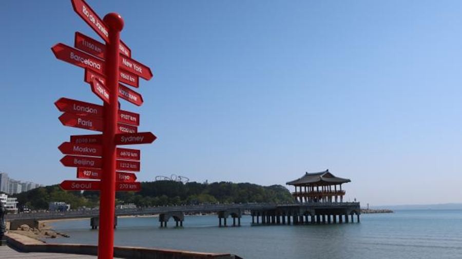 영일대해수욕장 전경 / 포항시 제공