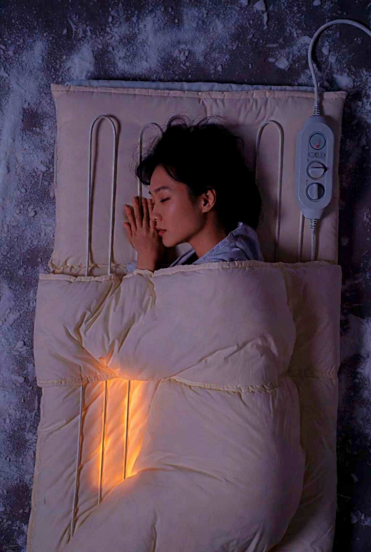 겨울철 필수템 전기장판. 기사 내용 토대로 AI툴 활용해 제작한 자료사진.