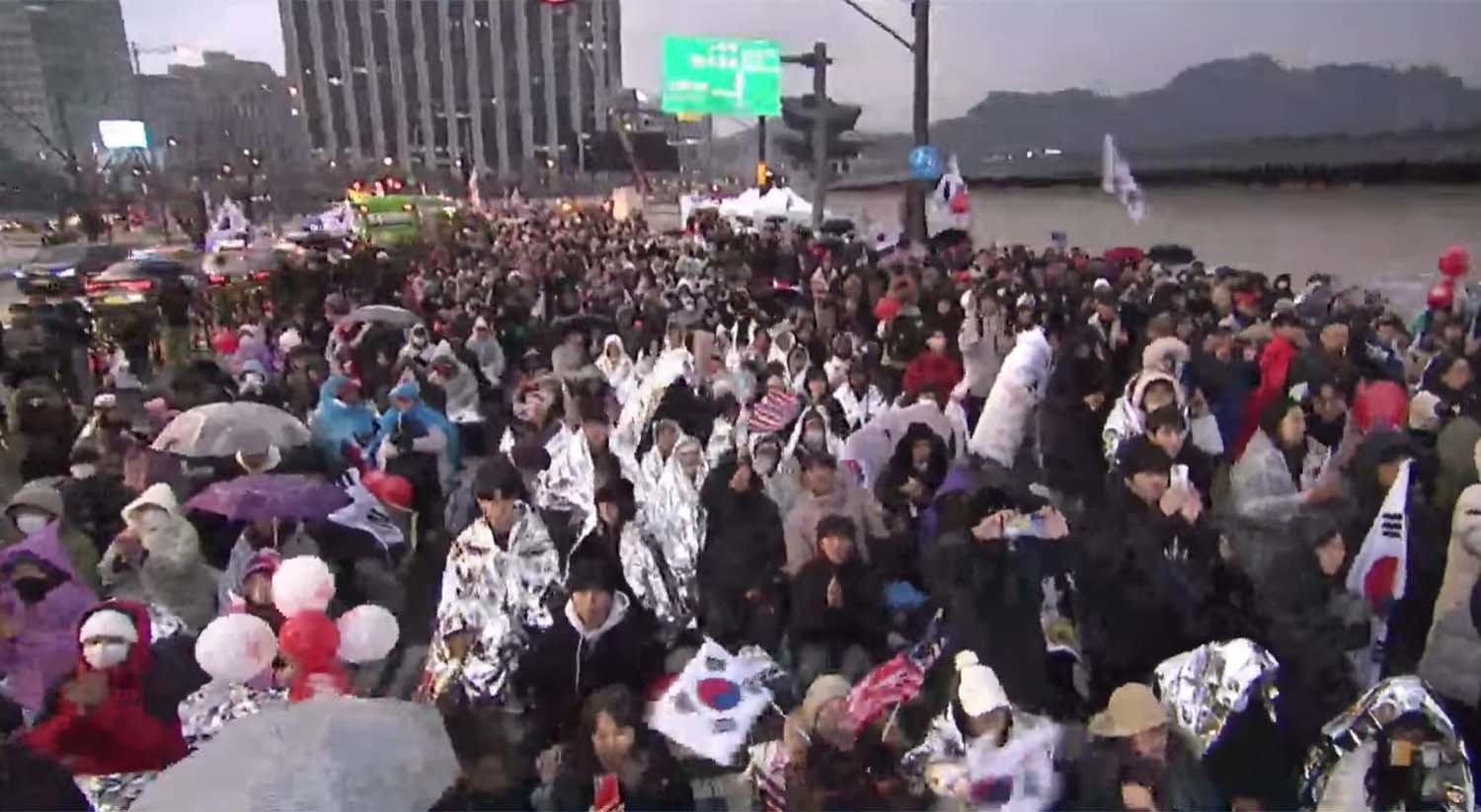 자유대학의 6일 집회 모습. / '자유대학' 유튜브