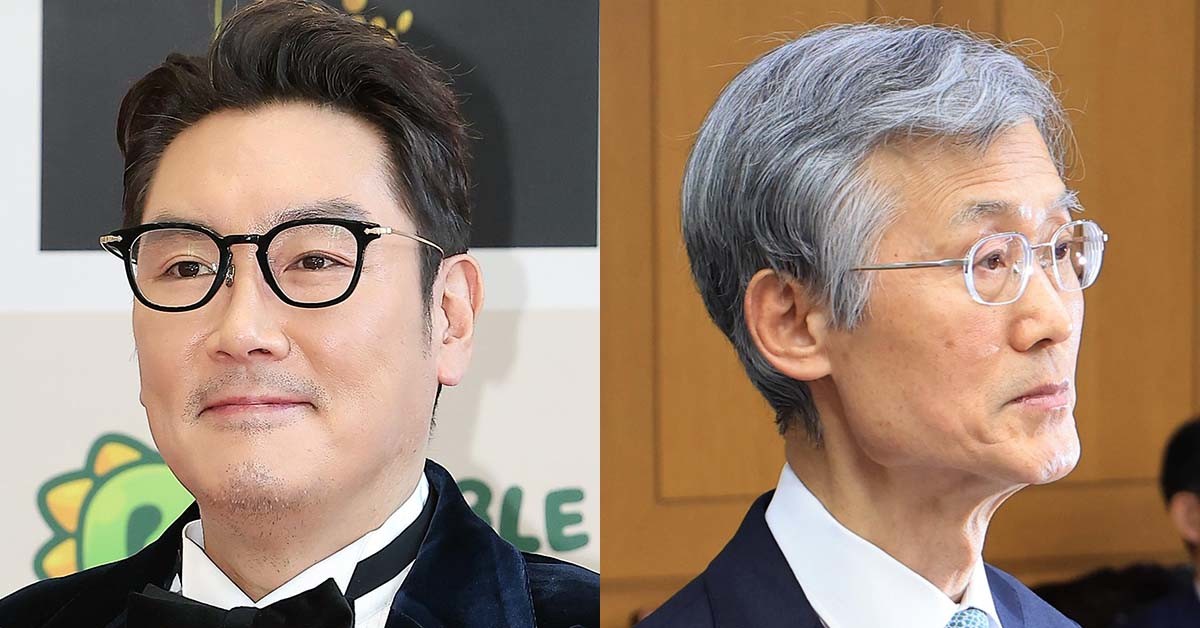 조진웅(왼쪽)과 조희대 대법원장. / 뉴스1