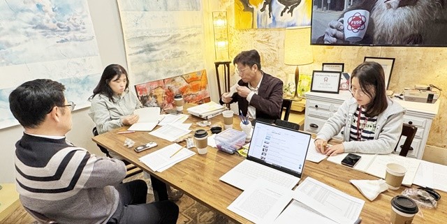 트로이대학교 자문위원 교수들과 함께 ‘전남 학생 글로컬 미래역량강화 연수’ 사후 평가를 진행했다.