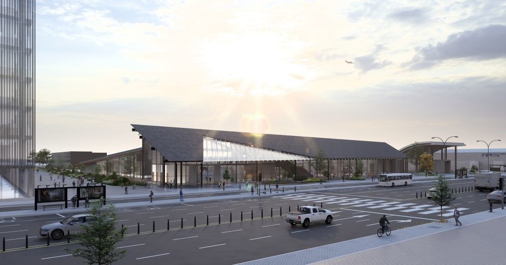유성복합터미널 1월부터 운영 개시-조감도 / 대전시