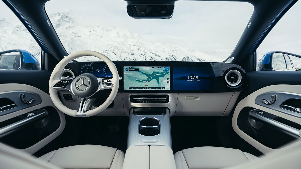 디 올 뉴 메르세데스-벤츠 GLB의 실내. / 메르세데스-벤츠 코리아