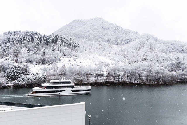 가평크루즈 겨울운항