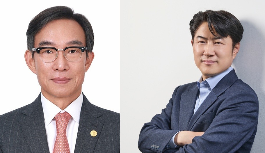 김기정 한국인터넷신문협회장(왼쪽), 김호상 KT ENA 대표이사(오른쪽) 사진. / 본인 제공