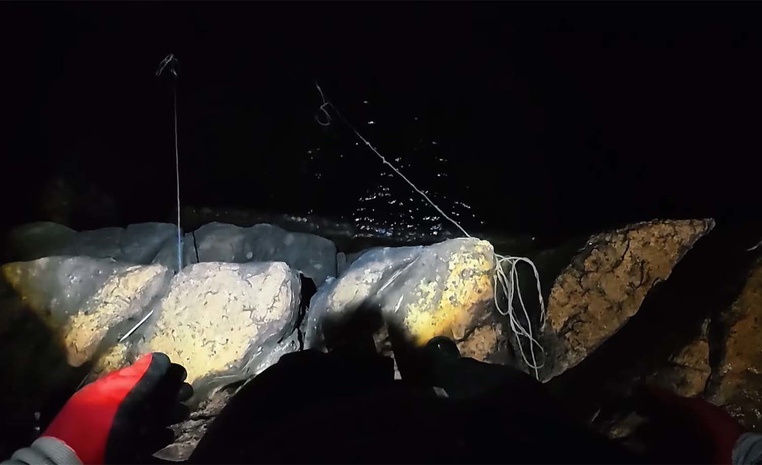 도루묵을 낚기 위해 통발을 던진 모습. / '다시바다로' 유튜브 채널