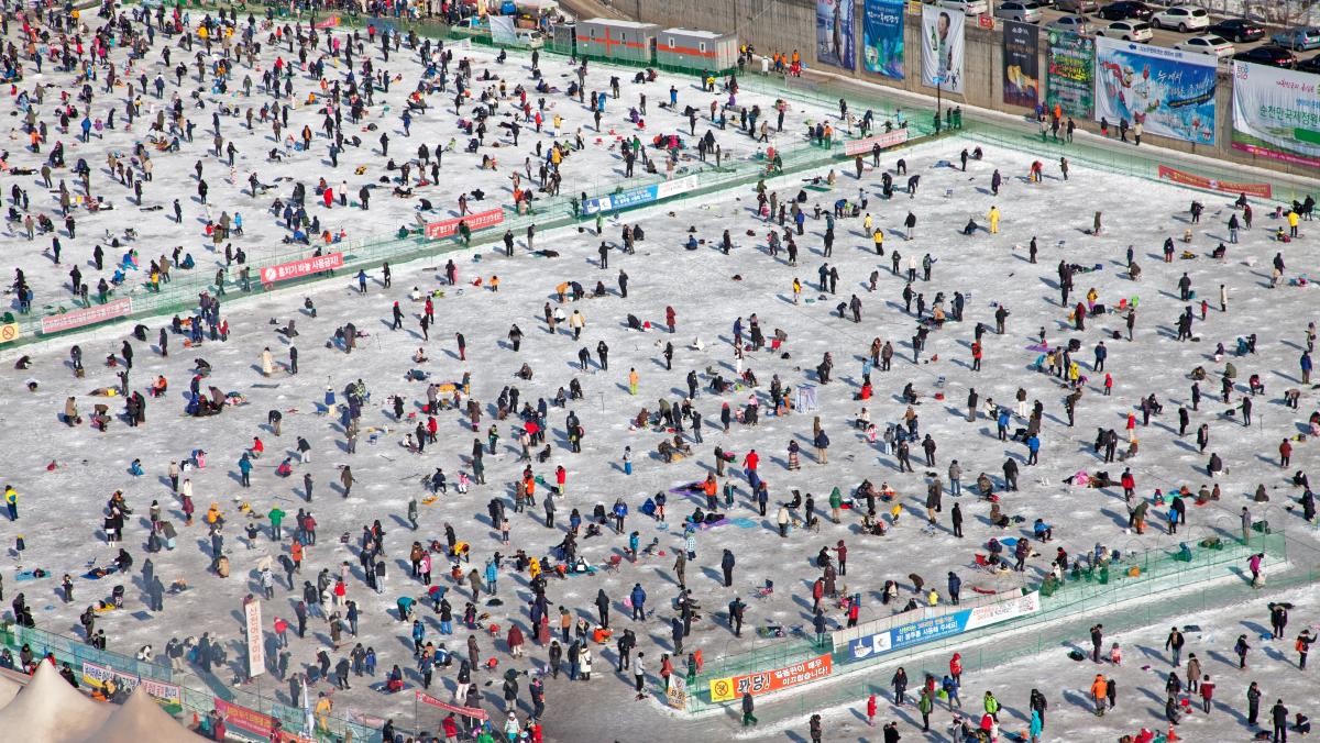 화천산천어축제. / Johnathan21-shutterstock.com