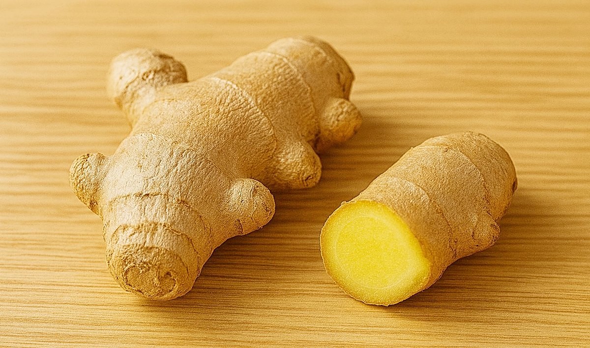 생강 모습. 기사 이해를 돕기 위해 AI를 활용해 제작한 자료 사진입니다. 실제 모습과 다소 차이가 있을 수 있습니다.