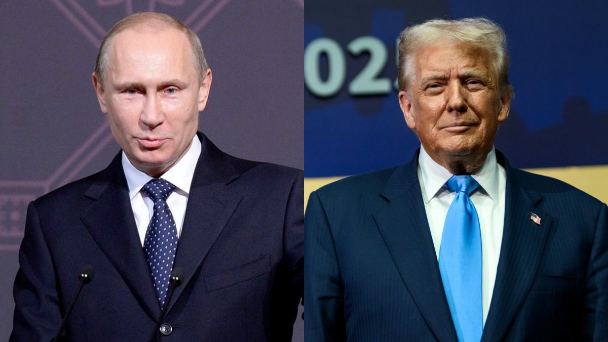 블라디미르 푸틴 러시아 대통령, 도널드 트럼프 미국 대통령 / 뉴스1, 백악관 홈페이지 캡처