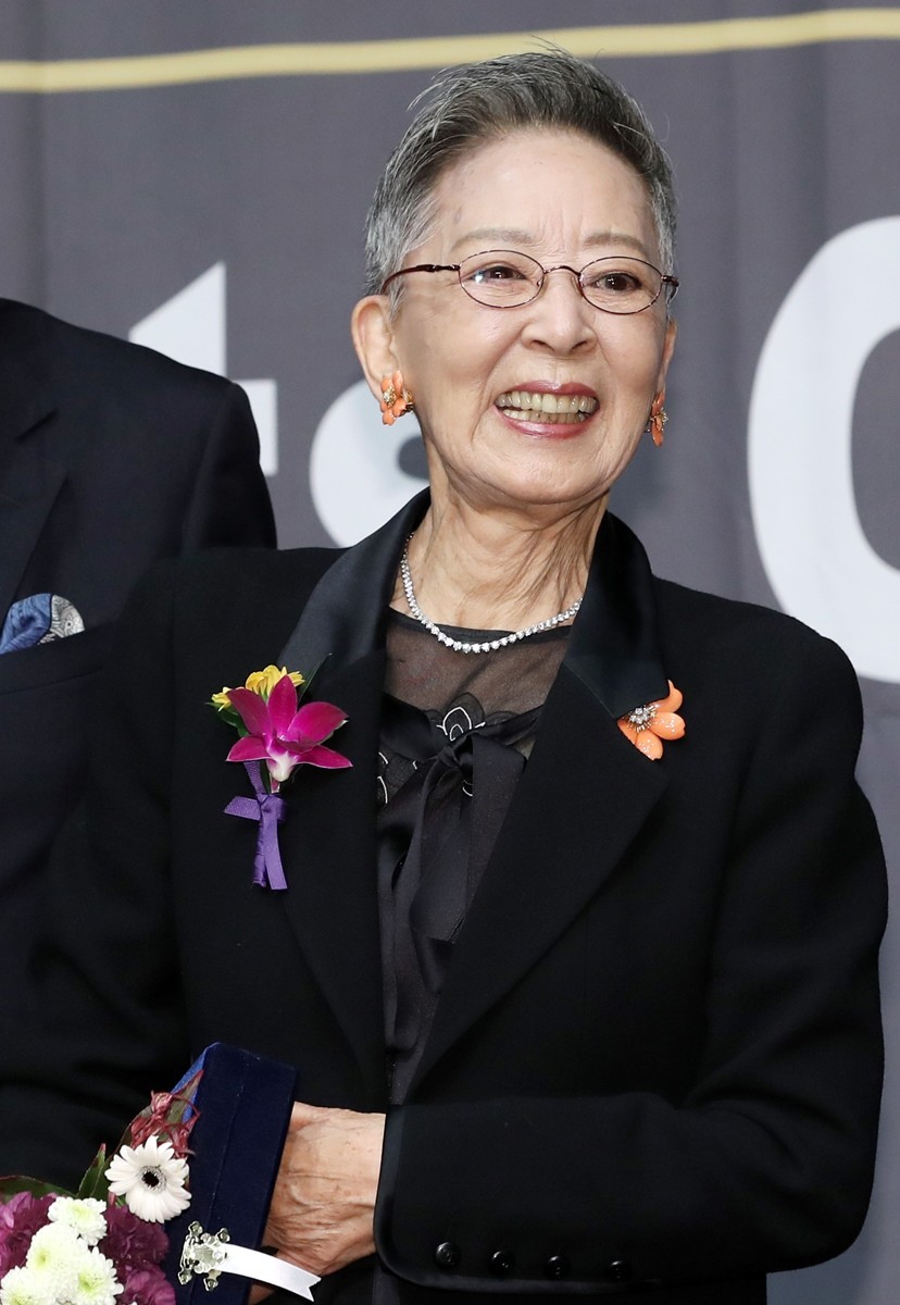 지난 2019년 ‘제9회 아름다운예술인상’ 참석 당시 배우 김지미 씨 모습 / 뉴스1