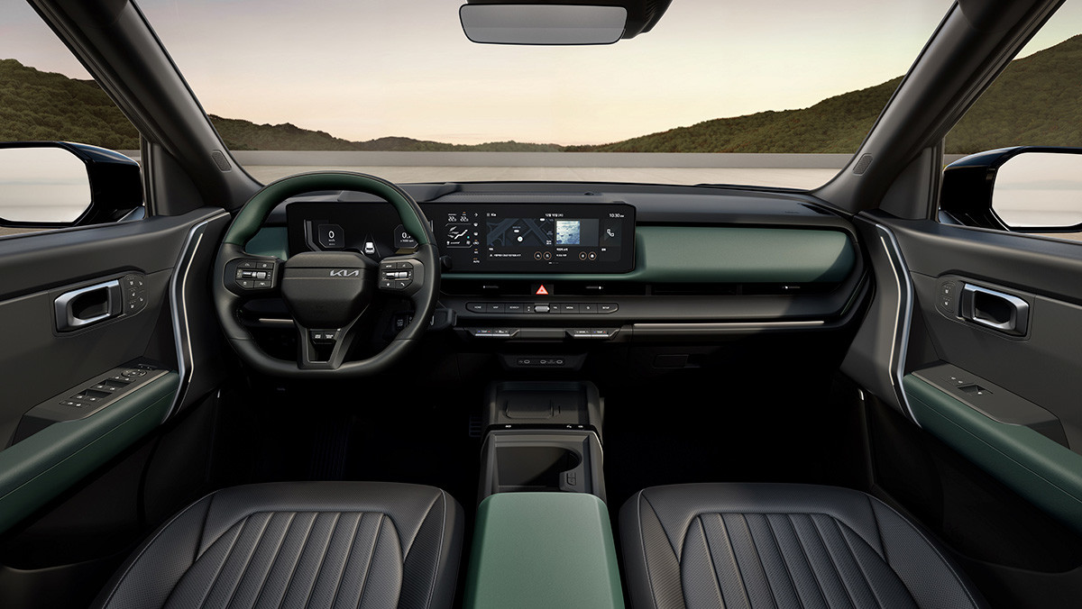 디 올 뉴 셀토스 X-라인의 실내. / 기아