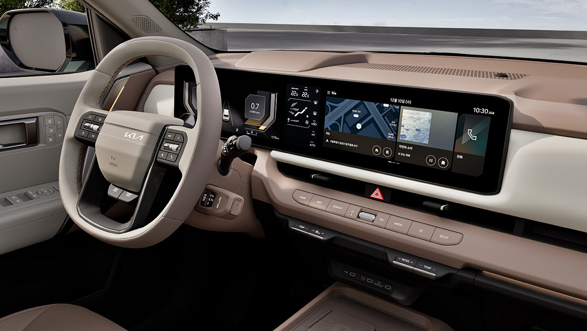 디 올 뉴 셀토스의 실내. / 기아