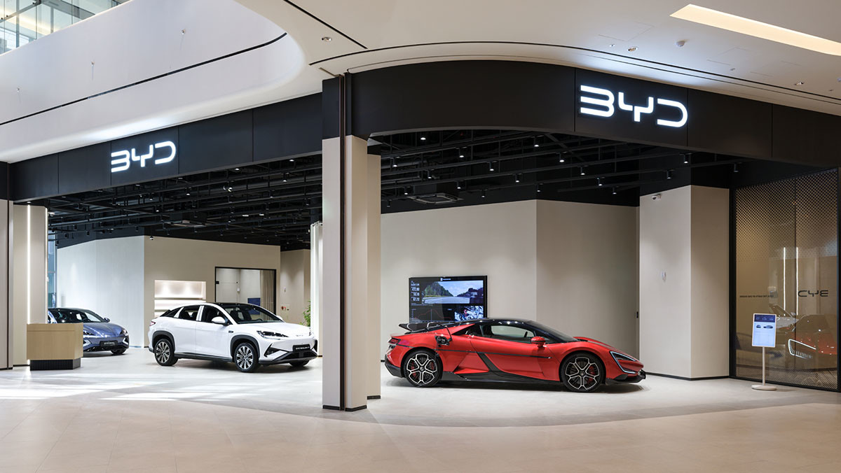 BYD 스타필드빌리지 운정 전시장. / BYD코리아