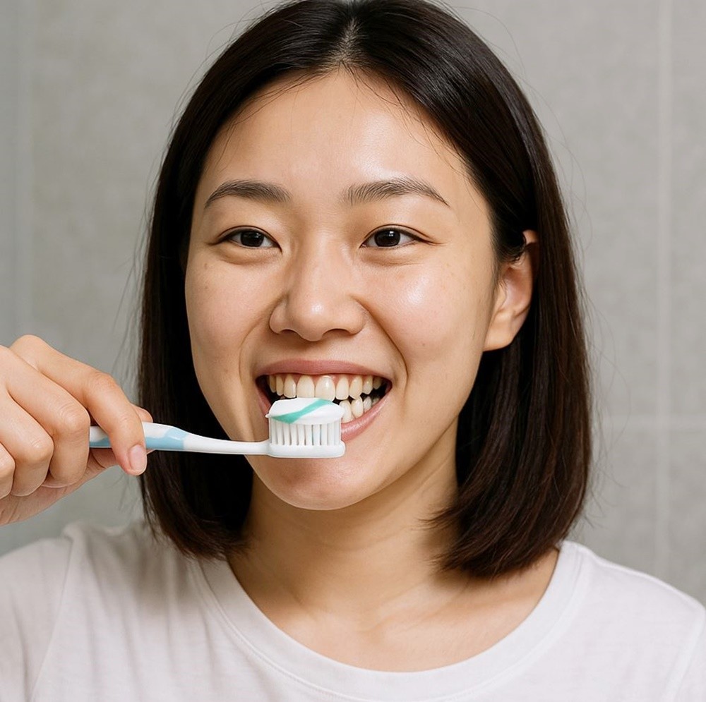 양치하는 모습. 기사 이해를 돕기 위해 AI를 활용해 제작한 자료 사진입니다.