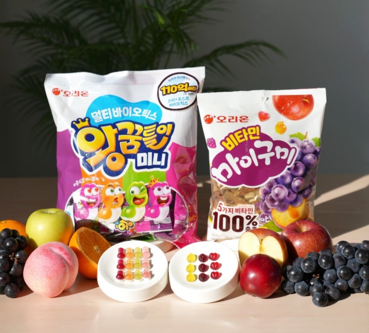 오리온, 비타민·바이오틱스 채운 '마이구미'·'왕꿈틀이' 출시 / 오리온 제공