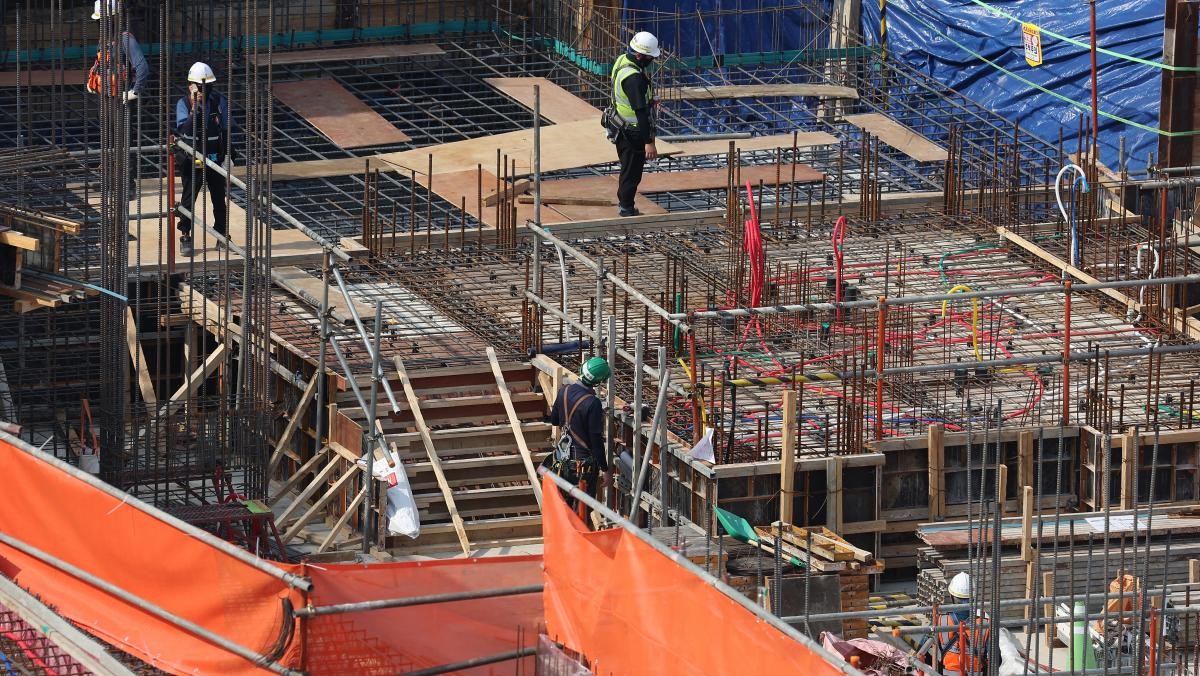 아파트 건설 현장의 모습. / 연합뉴스