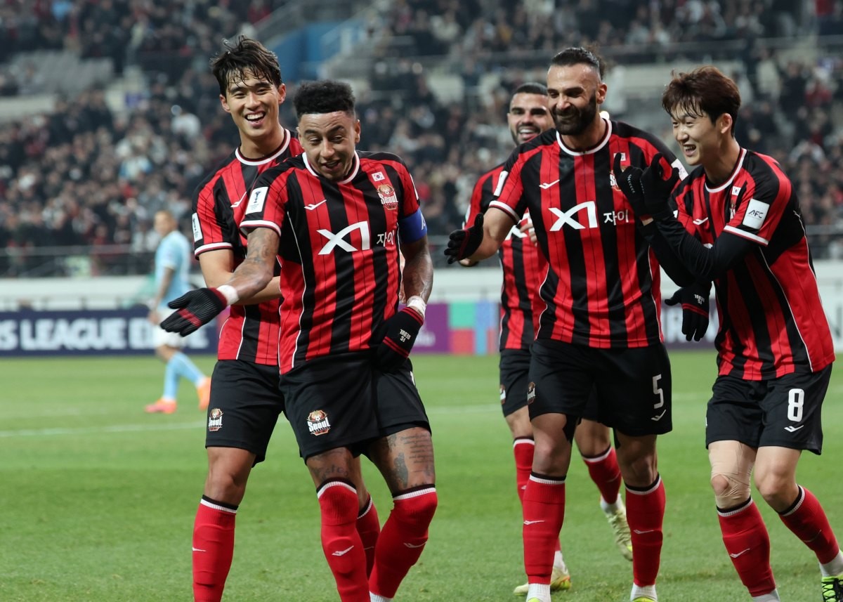 고별전에서 골 넣은 린가드 / 연합뉴스