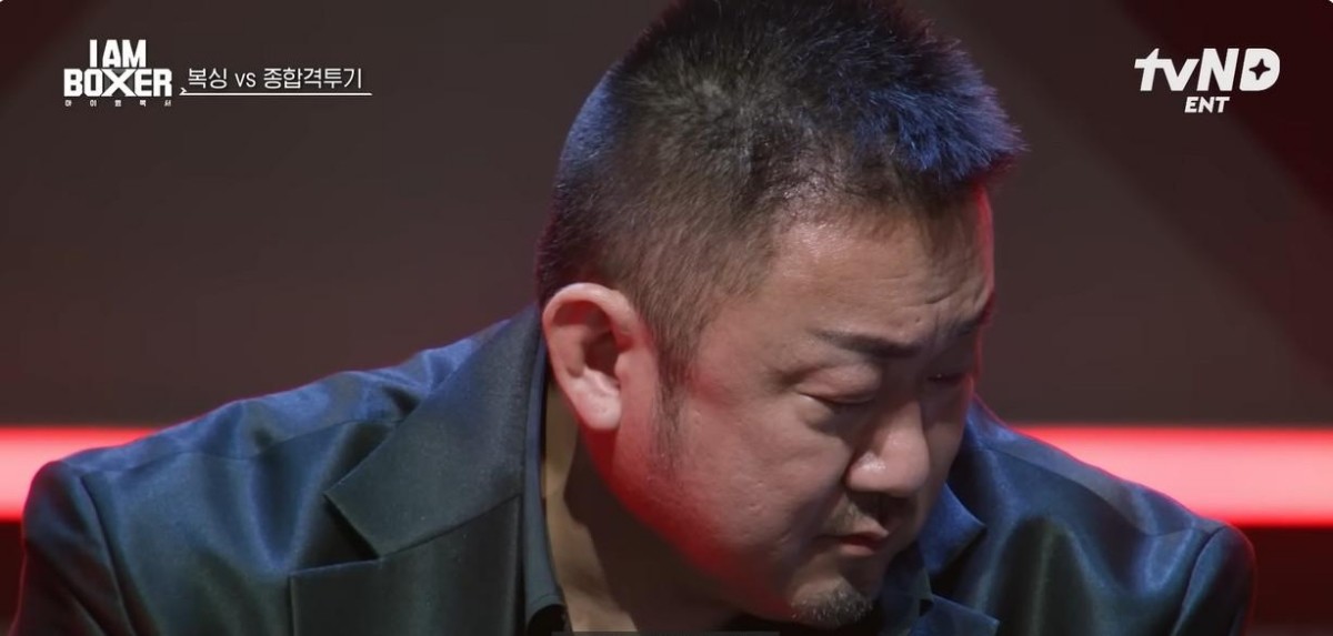 tvN 예능 'I AM BOXER (아이 엠 복서)'속 한 장면. / 유튜브 ' tvN D ENT' 영상 캡쳐