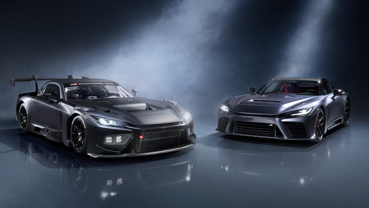 GR GT3(왼쪽)와 GR GT(오른쪽). / 토요타
