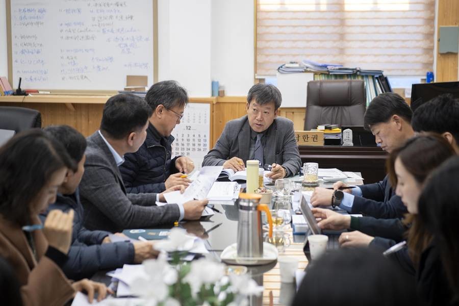 울릉군 ‘2025년도 주요업무 성과분석 보고회’/울릉군