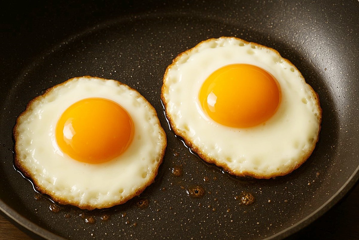 맛있는 계란후라이 모습. 기사 이해를 돕기 위해 AI를 활용해 제작한 자료 이미지입니다.