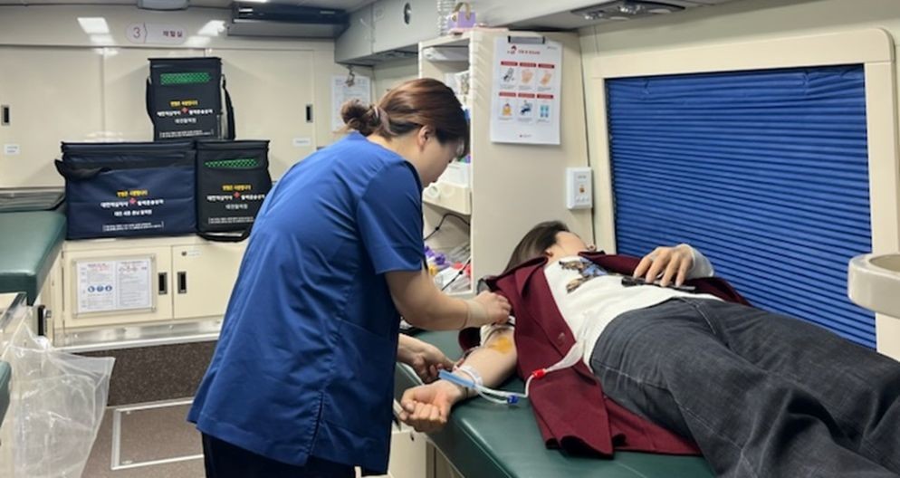 대전시청 공무원 사랑의 단체헌혈 행사 동참 / 대전시