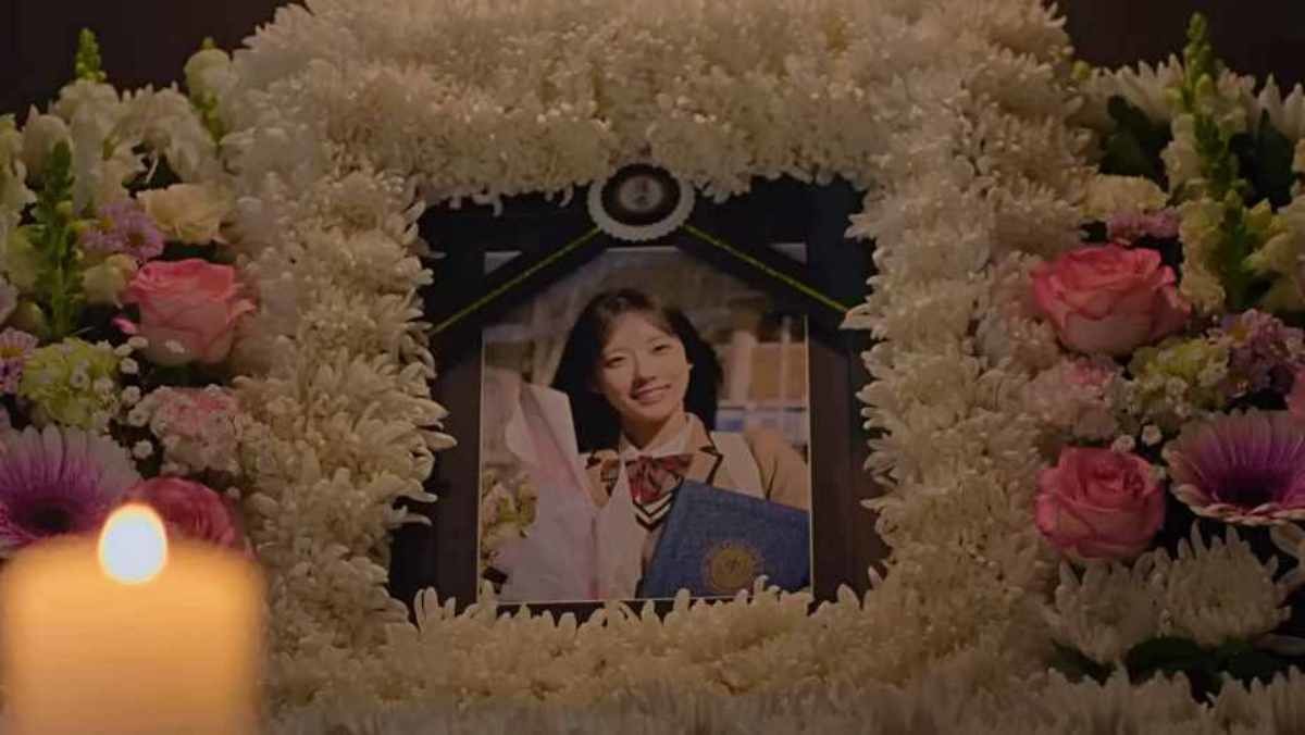 '태양을 삼킨 여자' 극 중 구조적인 변곡점이었던 백미소(이루다) 죽음 장면.