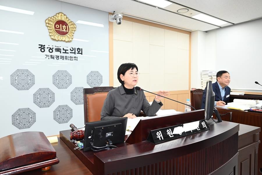 경상북도의회 기획경제위원회 이선희 위원장/경북도의회