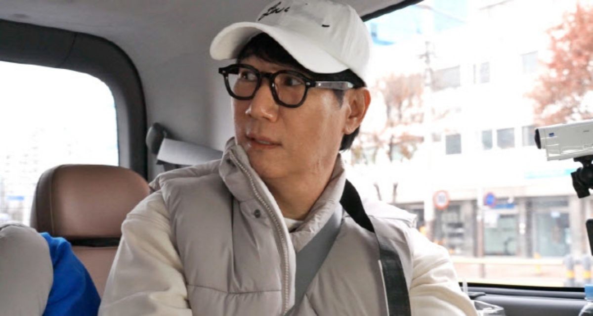 예능 '런닝맨' 촬영 중인 배우 지석진. / SBS 제공