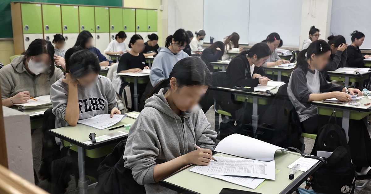 올해 수험생들 사진 / 뉴스1