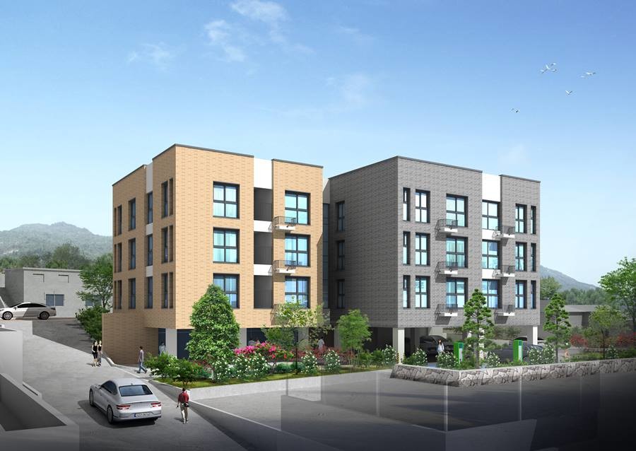 울릉군은 북면 현포리 527-14번지 일원에 공공임대주택 ‘섬청년 보금자리’건립공사에 나선다/울릉군