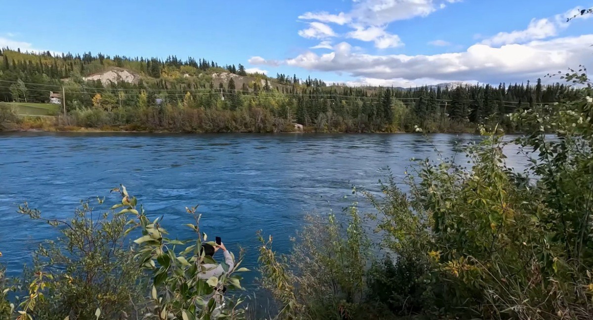 캐나다 유콘. / 유튜브 '원안에별' 영상 캡쳐
