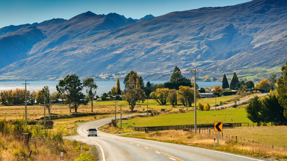 뉴질랜드의 남섬. / 뉴질랜드의 남섬