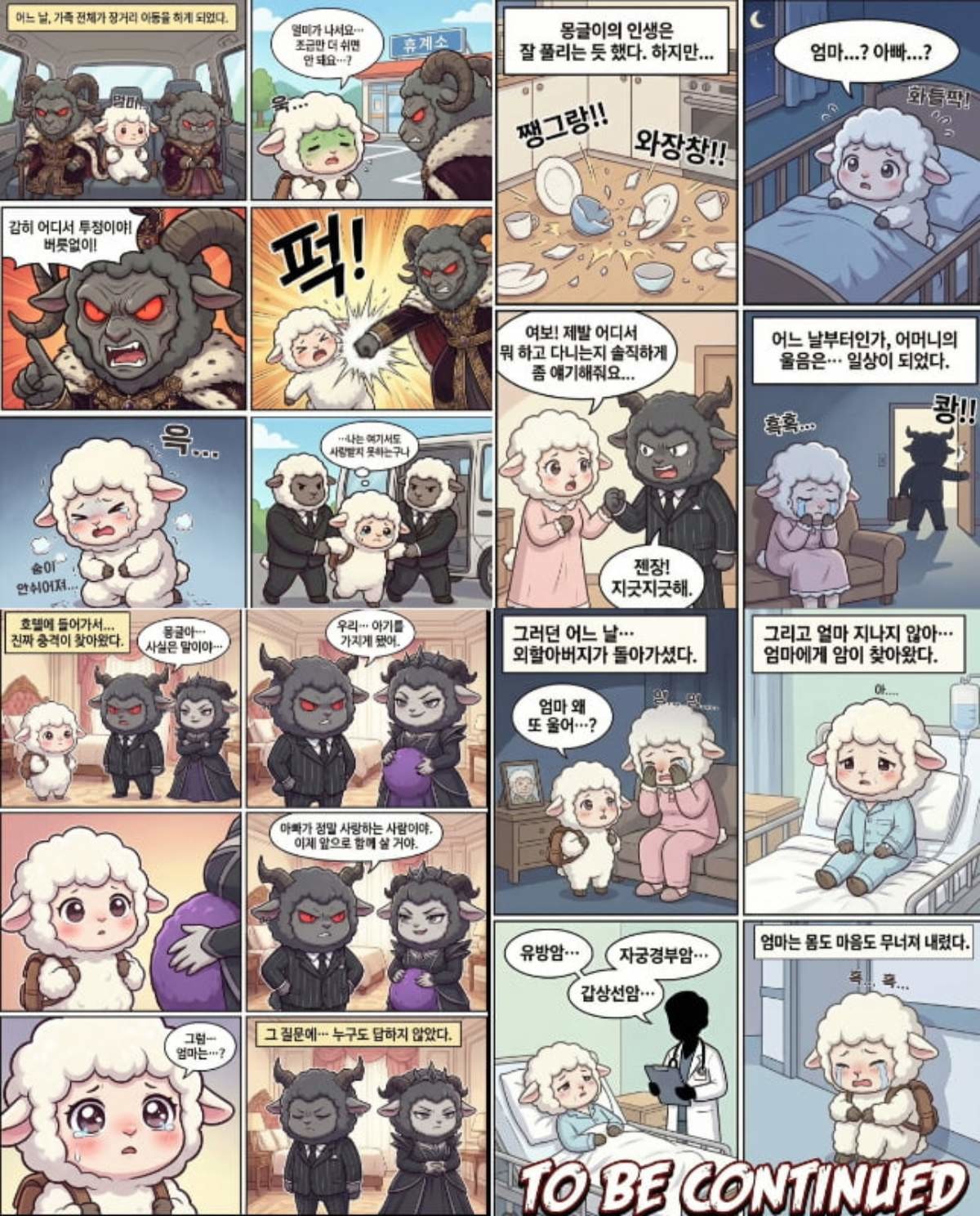 전두환 전 대통령의 손자 전우원씨가 인스타그램에 연재하는 웹툰 일부분 / 전우원씨 SNS