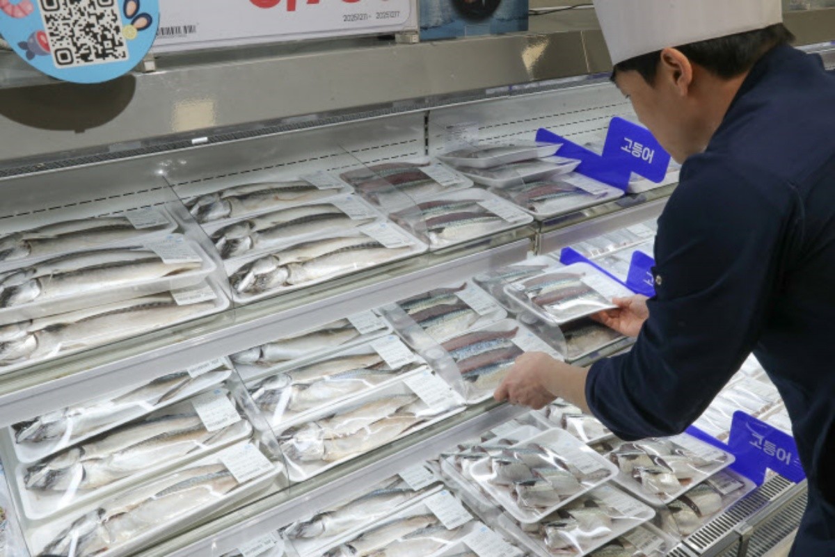 고등어 진열대 / 이마트 제공