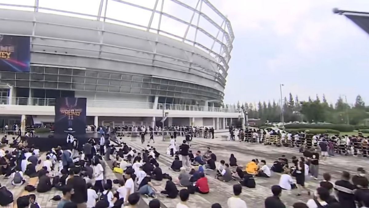 '쇼미더머니11' 출연을 위해 모인 사람들. / 유튜브 'Mnet TV'