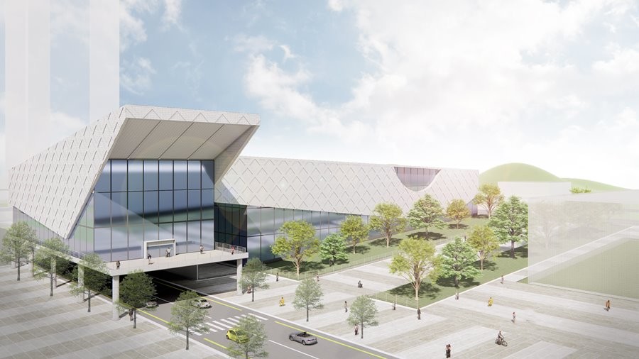 구미시 청년문화센터·수영장 조감도. / 구미시 제공