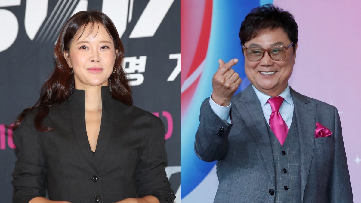 가수 백지영(왼)과 남진(오). / 뉴스1