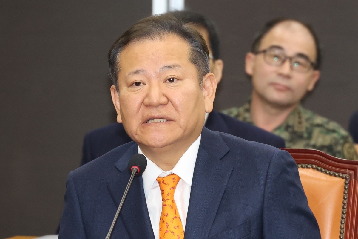 이상민 전 행정안전부 장관. 이상민 전 장관 측은 최근 서울중앙지법 형사합의32부(류경진 부장판사)에 보석(보증금 등 조건을 붙인 석방)을 청구했다. 보석 심문 기일은 오는 19일 오전 10시다.     / 뉴스1