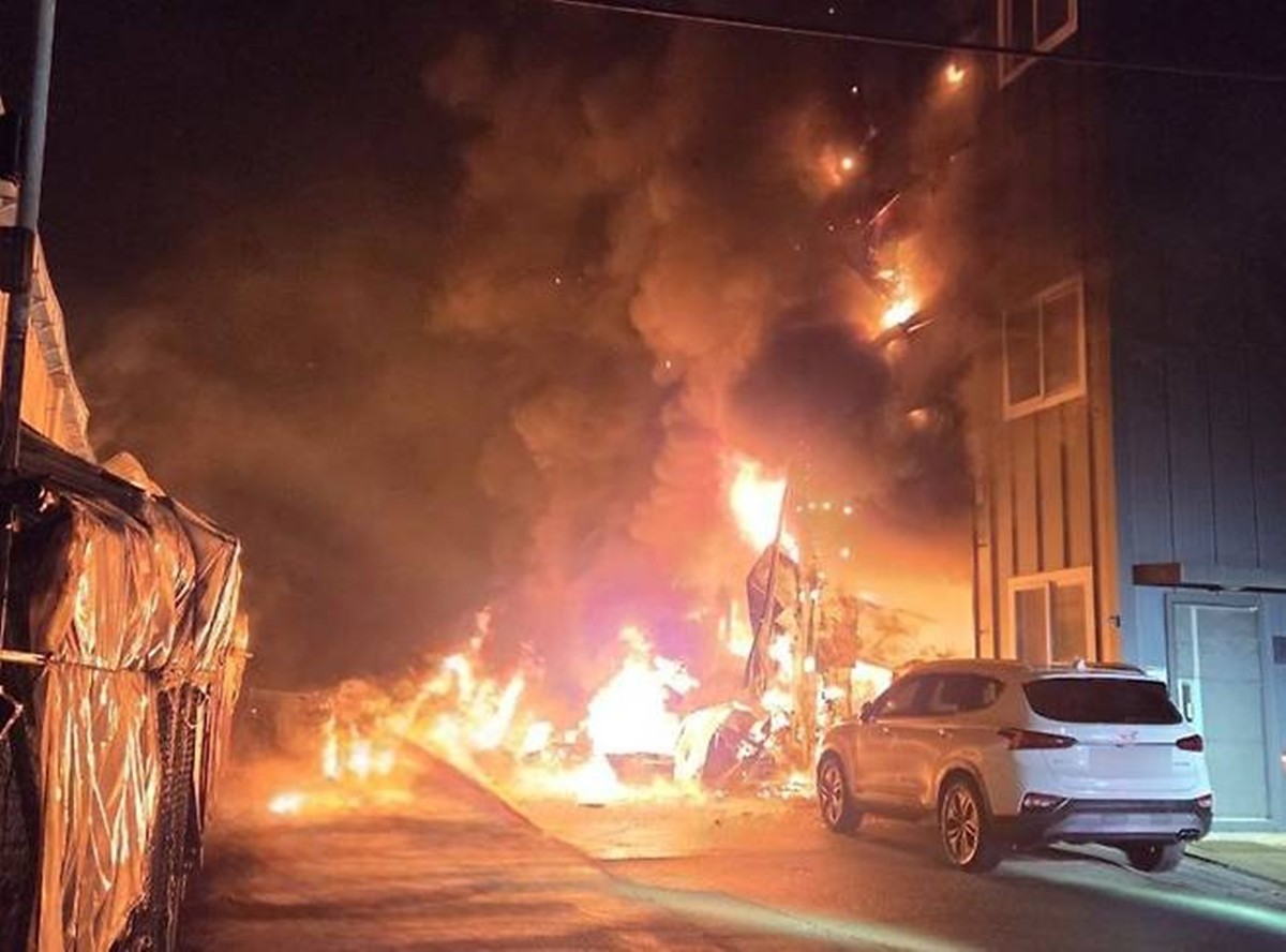 화재 현장. / 경기도소방재난본부