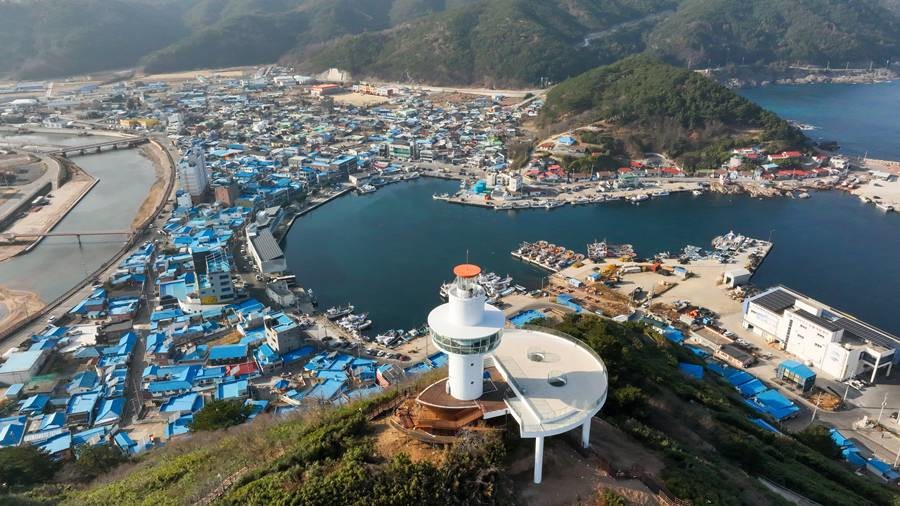 영덕 축산항 전경/영덕군