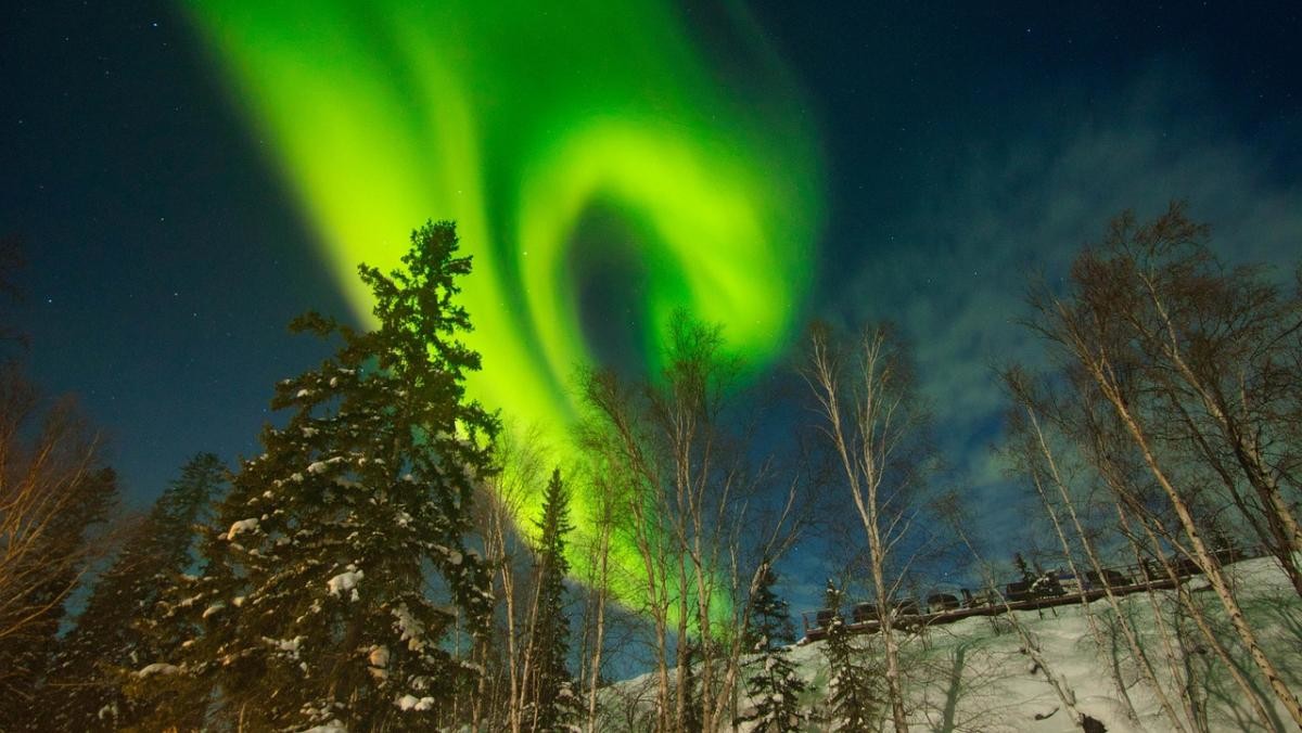 옐로나이프 오로라. / 픽사베이