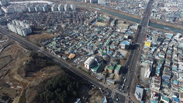 하가구역 항공 / 전주시