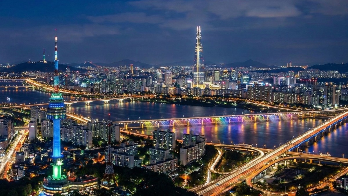 기사를 바탕으로 AI가 생성한 서울 야경 자료사진. 실제와 다소 차이가 있을 수 있습니다.