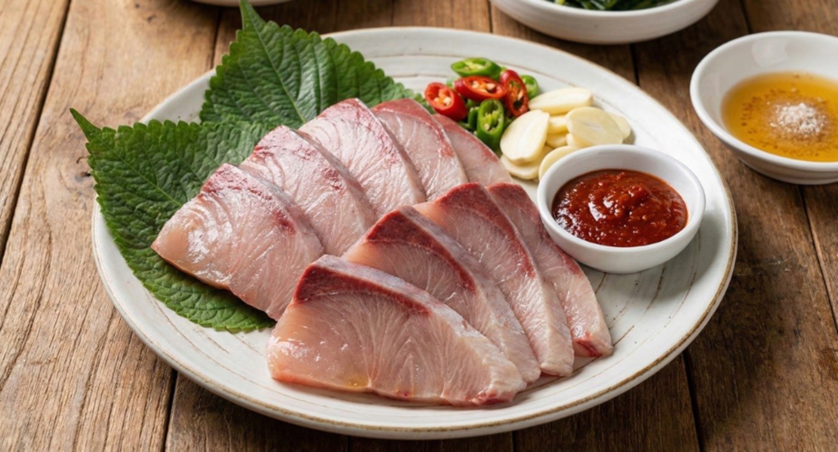 두툼한 방어 회 자료 사진 / 위키트리